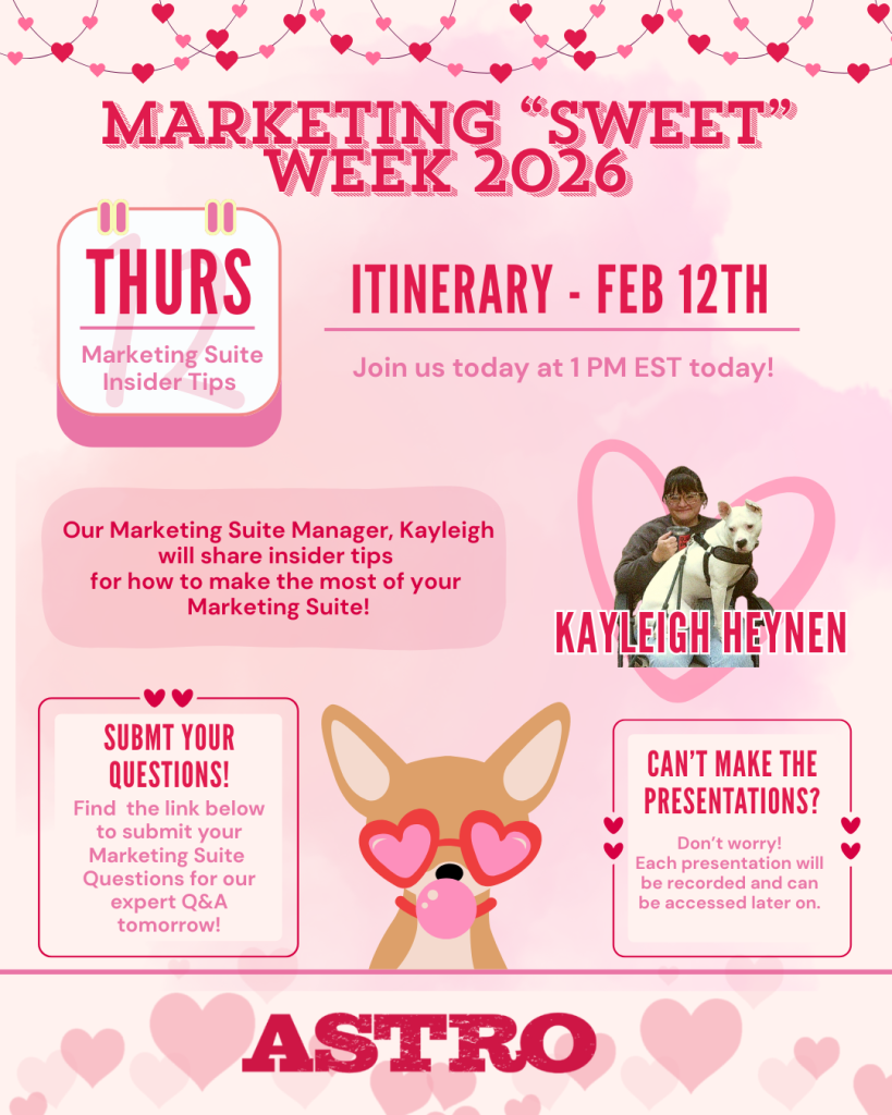 6 4 Marketing Sweet Week - Thursday Schedule