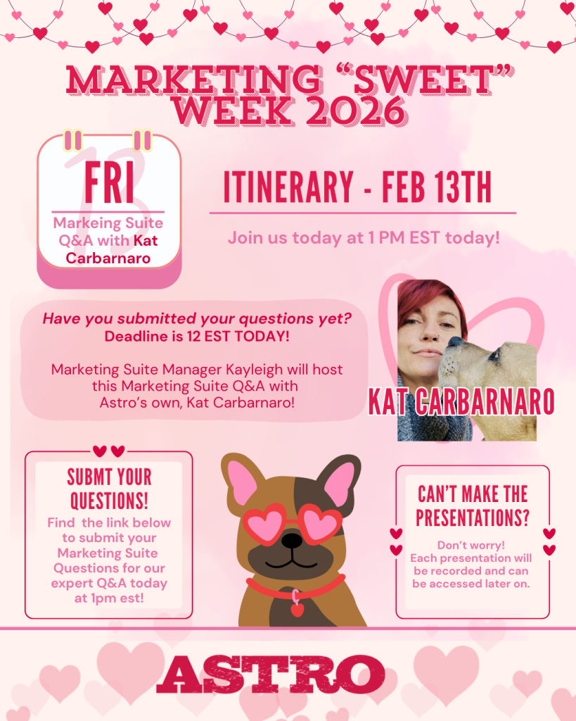 7 4 Marketing Sweet Week - Friday Schedule